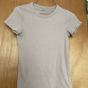 Crew neck T- shirt Uniqlo